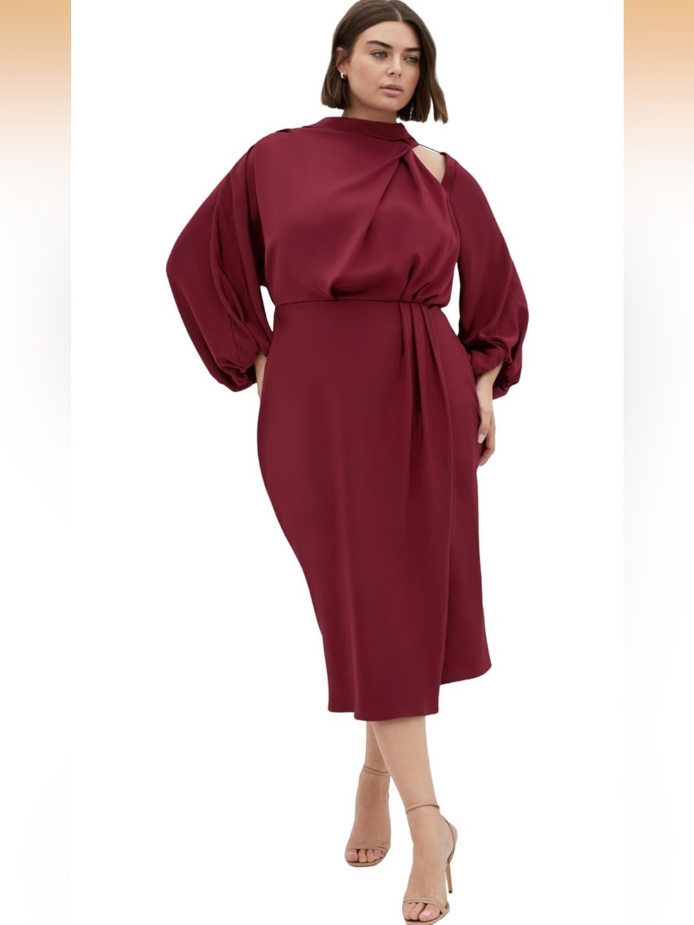 City Chic Women's Plus Size Cocktail Dress - Jaylee 14. 2111/DC2-2